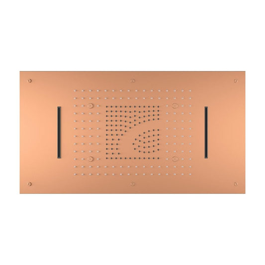 Colston Multi Flow Overhead Shower WALK MIST RG - Rose Gold