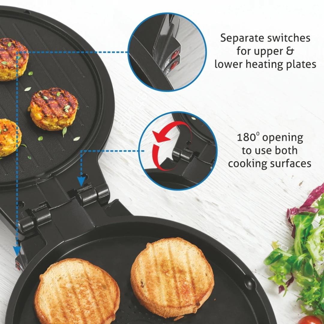 Glen Pizza Grill Maker SA 3033PG Black