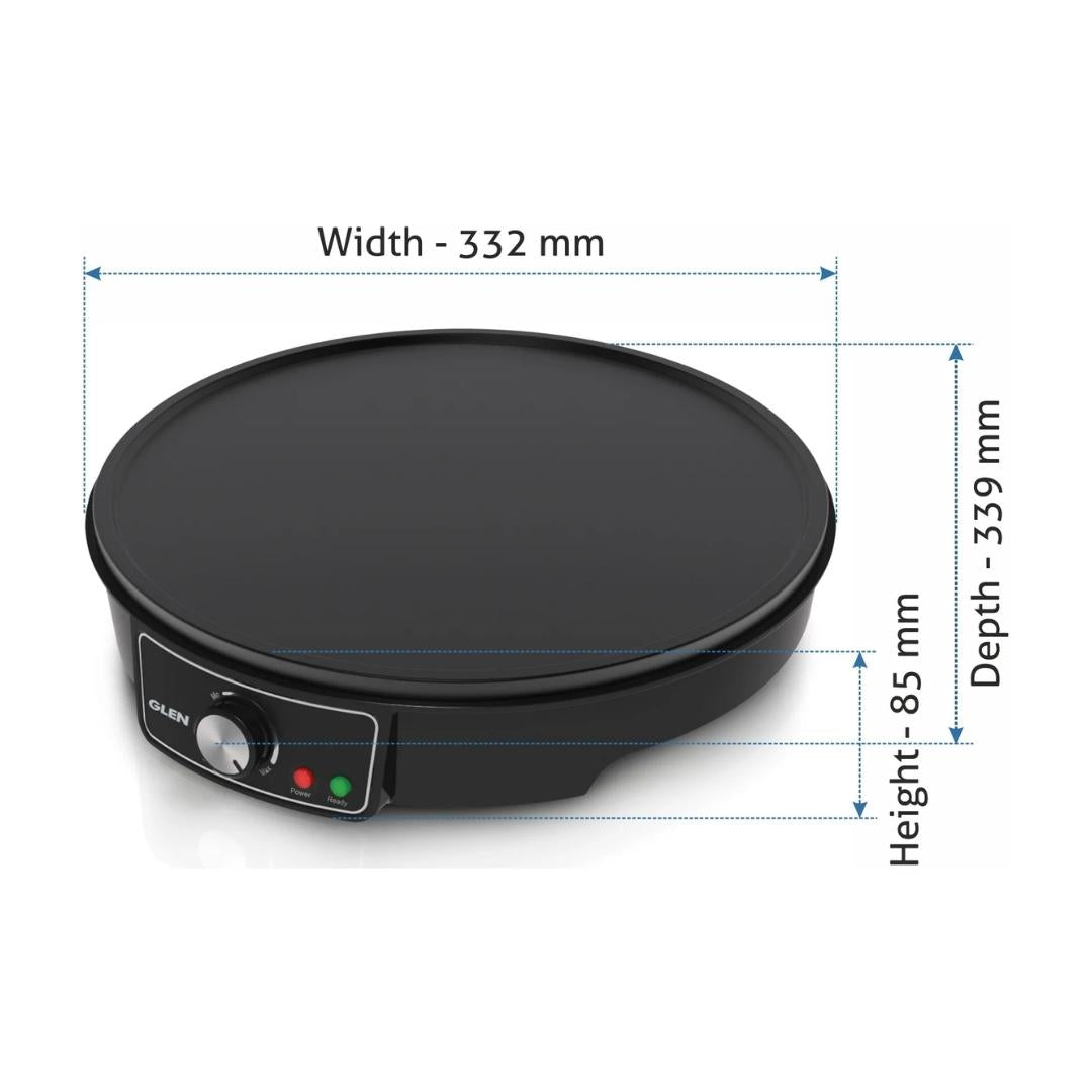 Glen Electric Dosa Maker SA 3038 Black