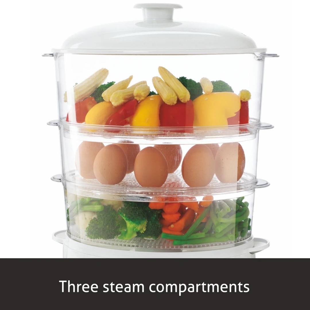 Glen Steam Cooker SA 3052 Opal White