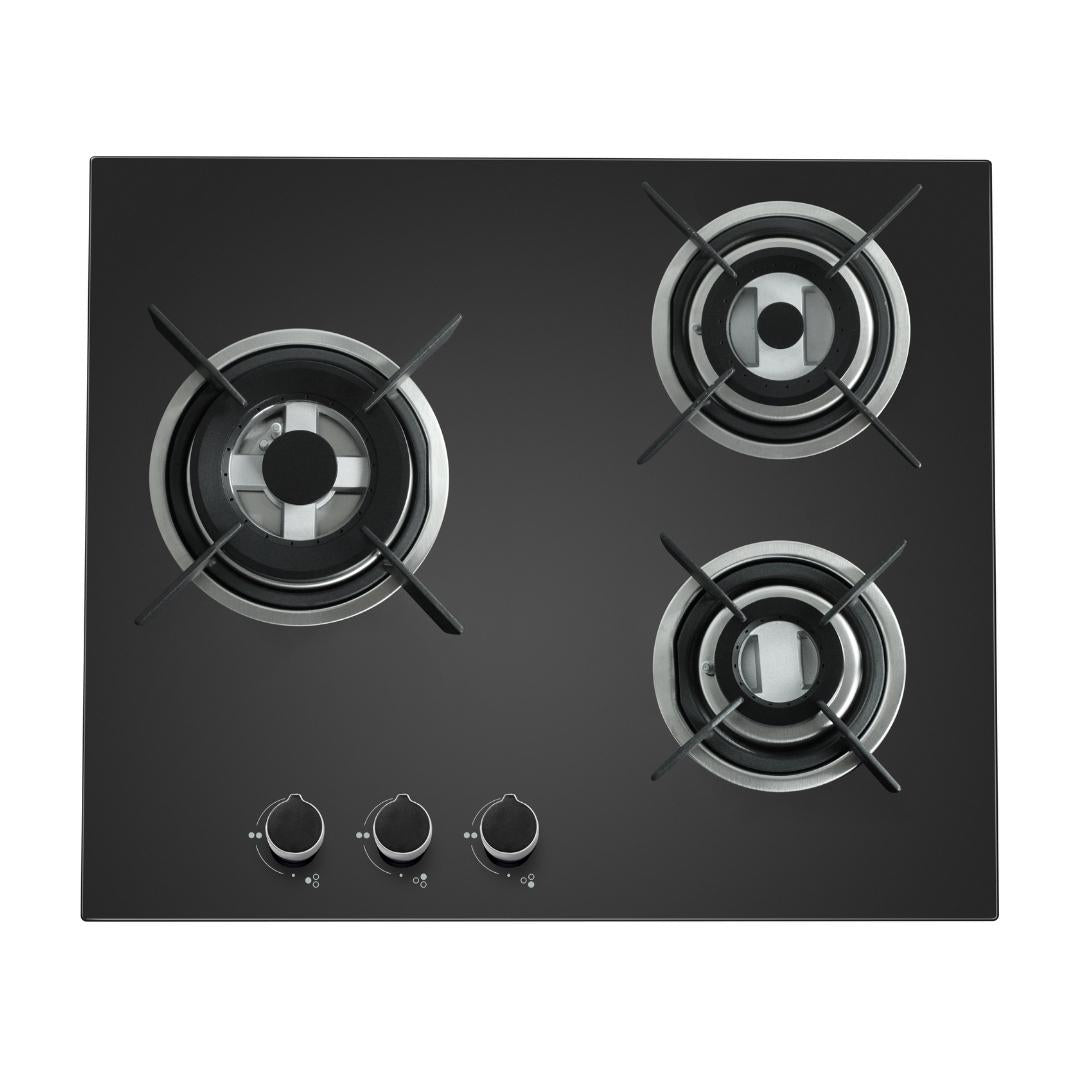 Carysil 60 cm 3 Burner Hob Salsa Series SALSA 60 3