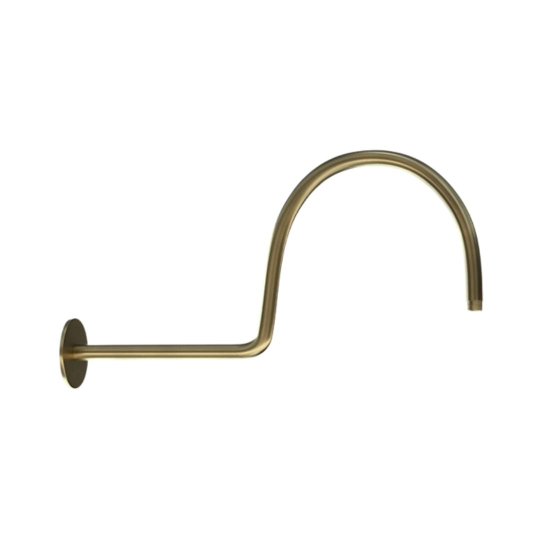 Jaquar Wall Mounted Round 460 mm Shower Arm SHA-ABR-485 - Antique Bronze