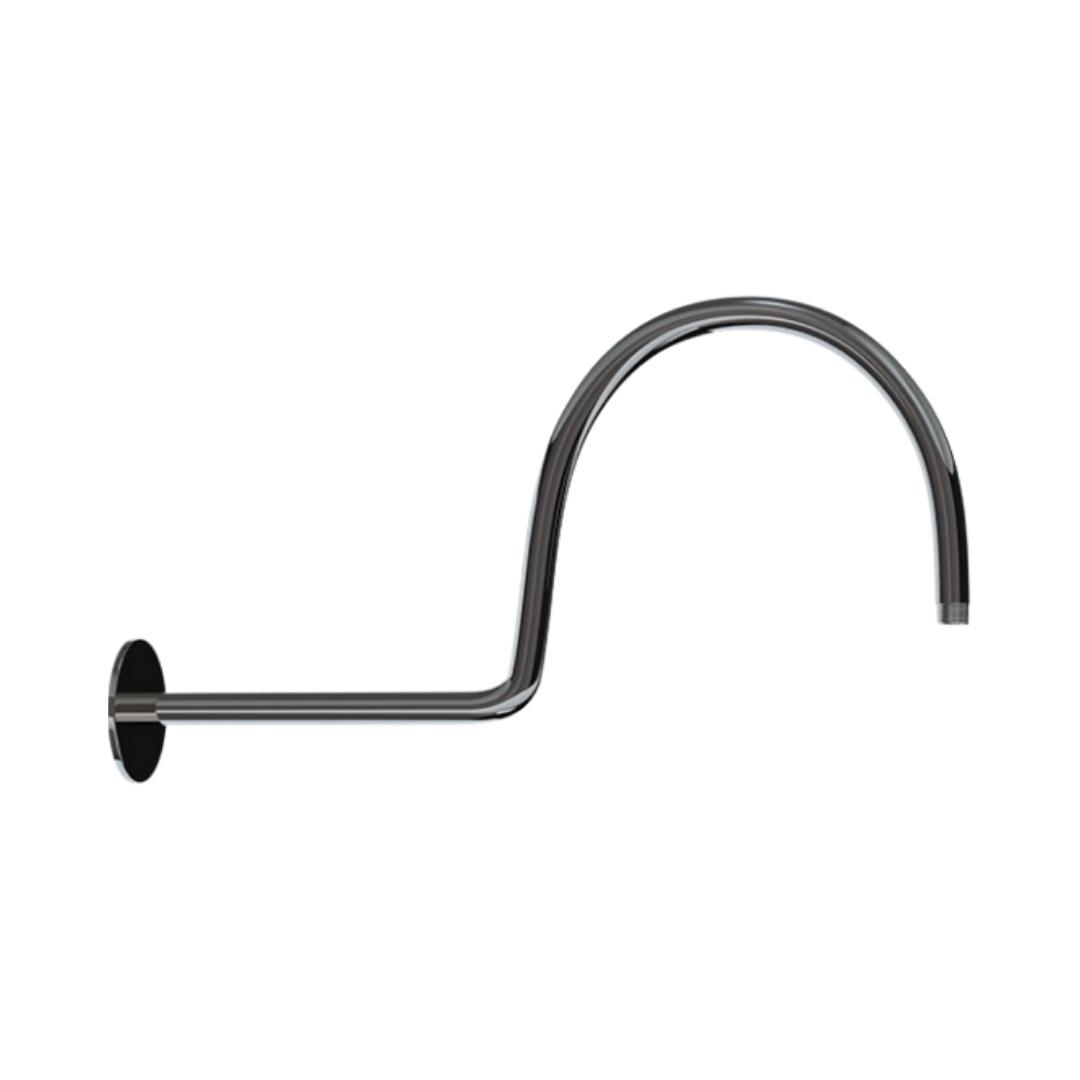 Jaquar Wall Mounted Round 460 mm Shower Arm SHA-BCH-485 - Black Chrome