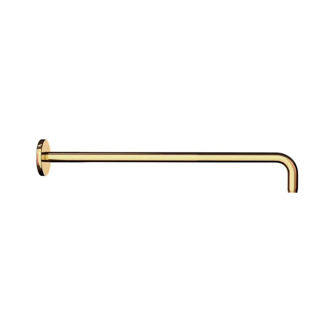 Jaquar Wall Mounted Round 600 mm Shower Arm SHA-GBP-479L600 - Gold Matt PVD