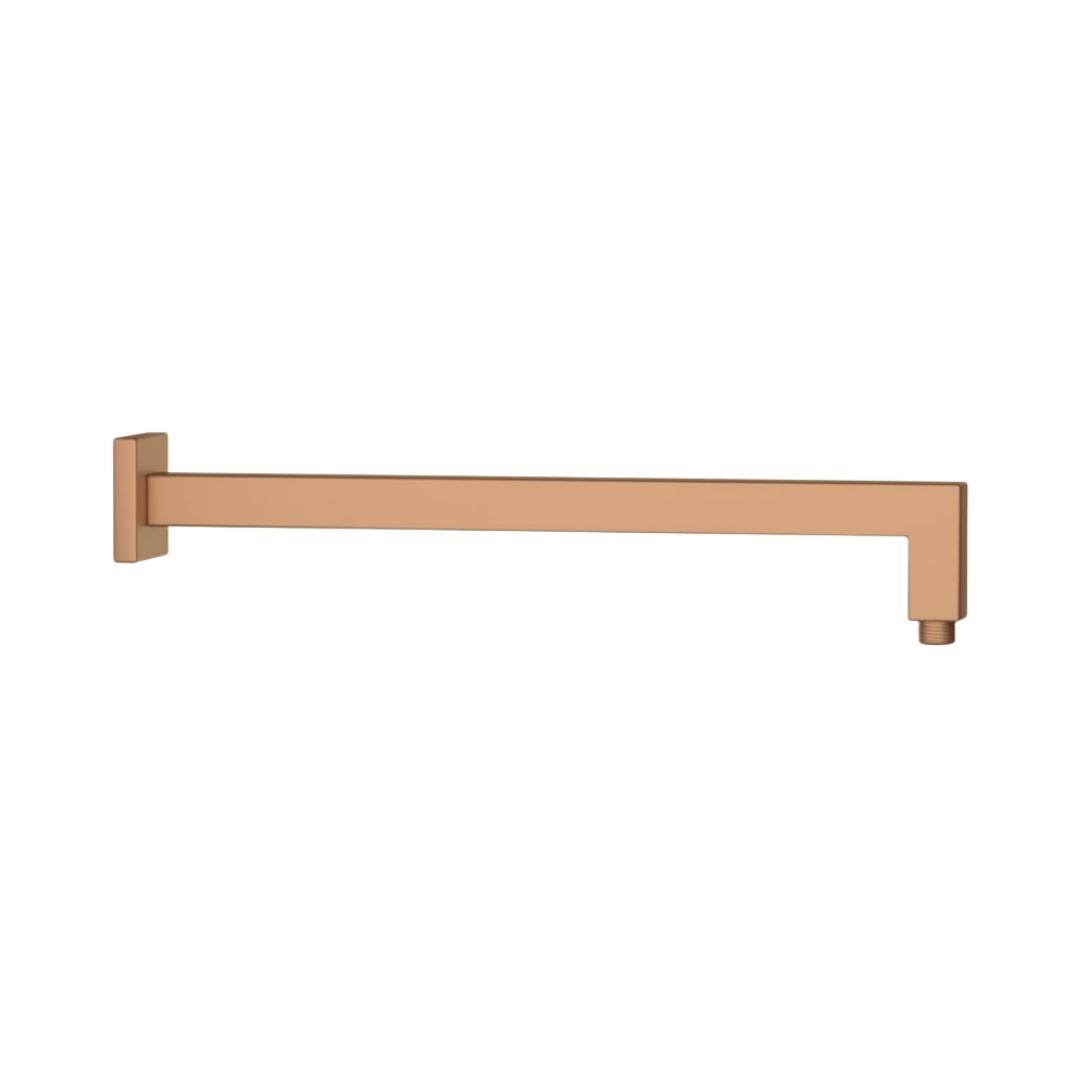 Jaquar Wall Mounted Square 600 mm Shower Arm SHA-GMP-455L600 - Gold Bright PVD