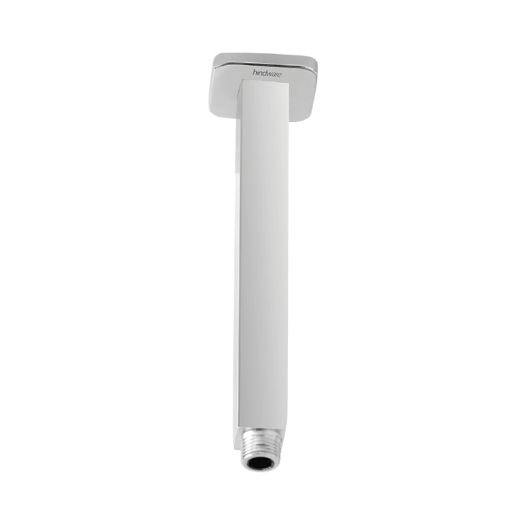Hindware Ceiling Mounted Square Shower Arm F160156 - Chrome