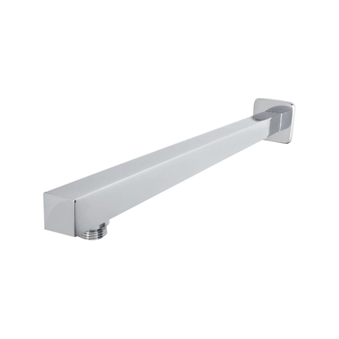 Hindware Wall Mounted Square 457 mm Shower Arm F160158 - Chrome