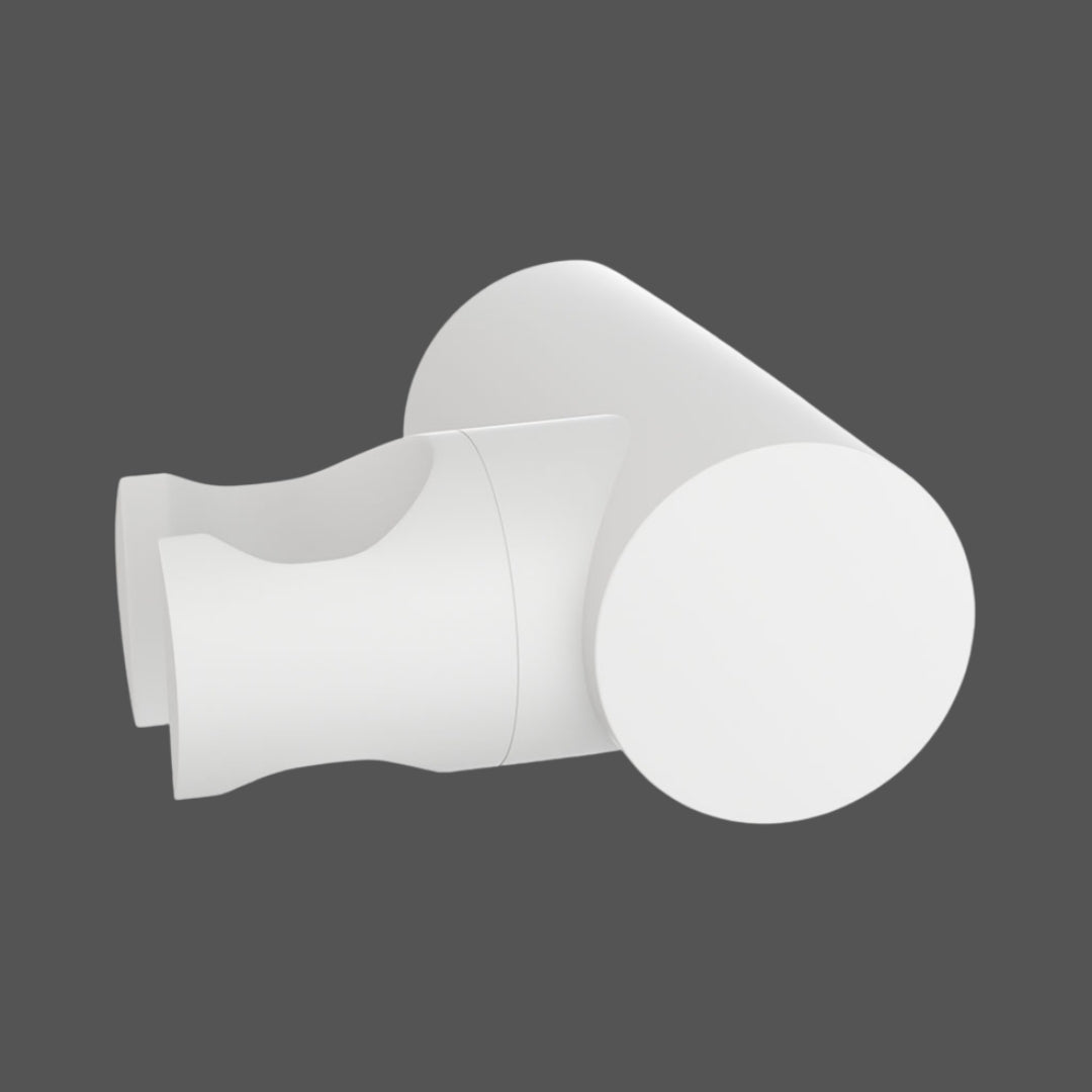 Jaquar Shower Fitting Wall Bracket SHA-WHM-555 - White Matt
