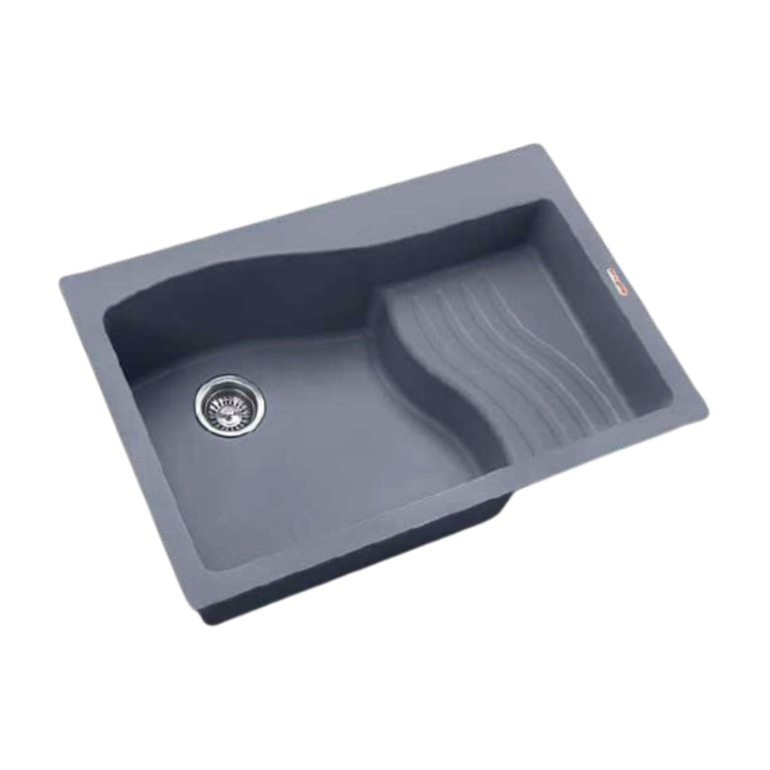 Sincore Quartz Sink MATRIX ( 32 x 19 inches ) - Mettalic Black