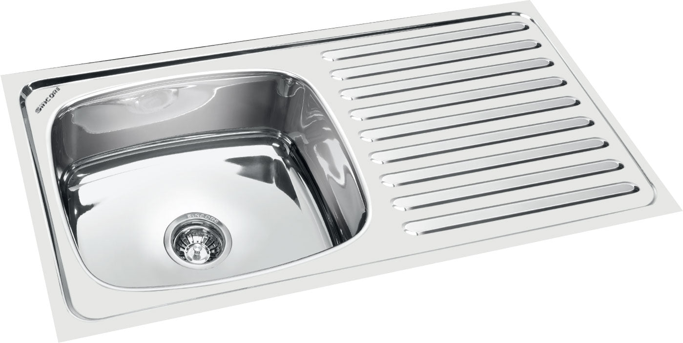 Sincore Stainless Steel Sink Premium Series SUNSHINE JUNIOR ( 30 x 18 inches ) - Glossy