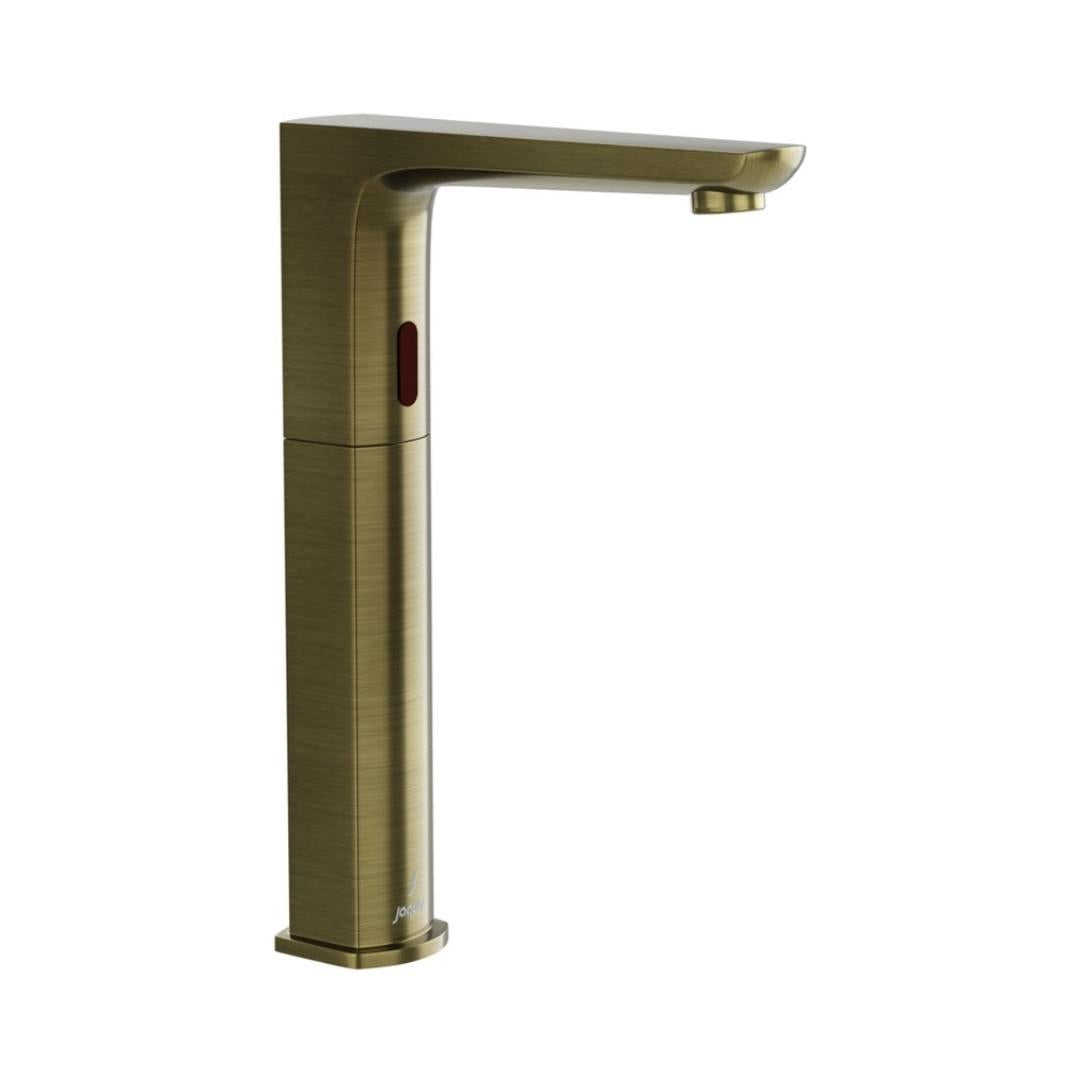 Jaquar Table Mounted Tall Boy Sensor Basin Mixer Kubix Prime SNR 35017PMPK - Antique Bronze - DC Operated