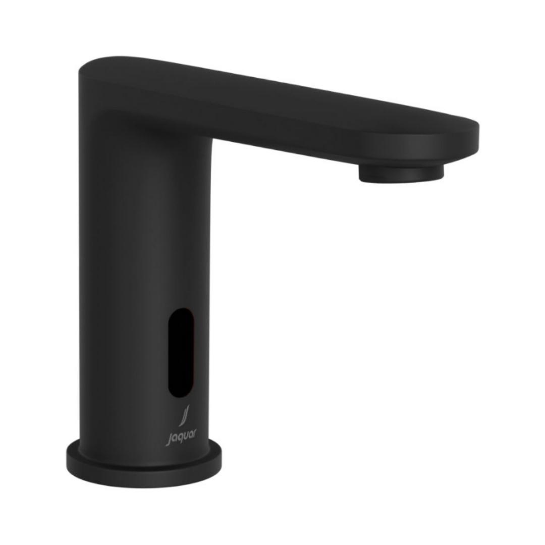 Jaquar Table Mounted Regular Sensor Basin Mixer Opal Prime SNR 15019PMPK - Black Matt - DC Operated