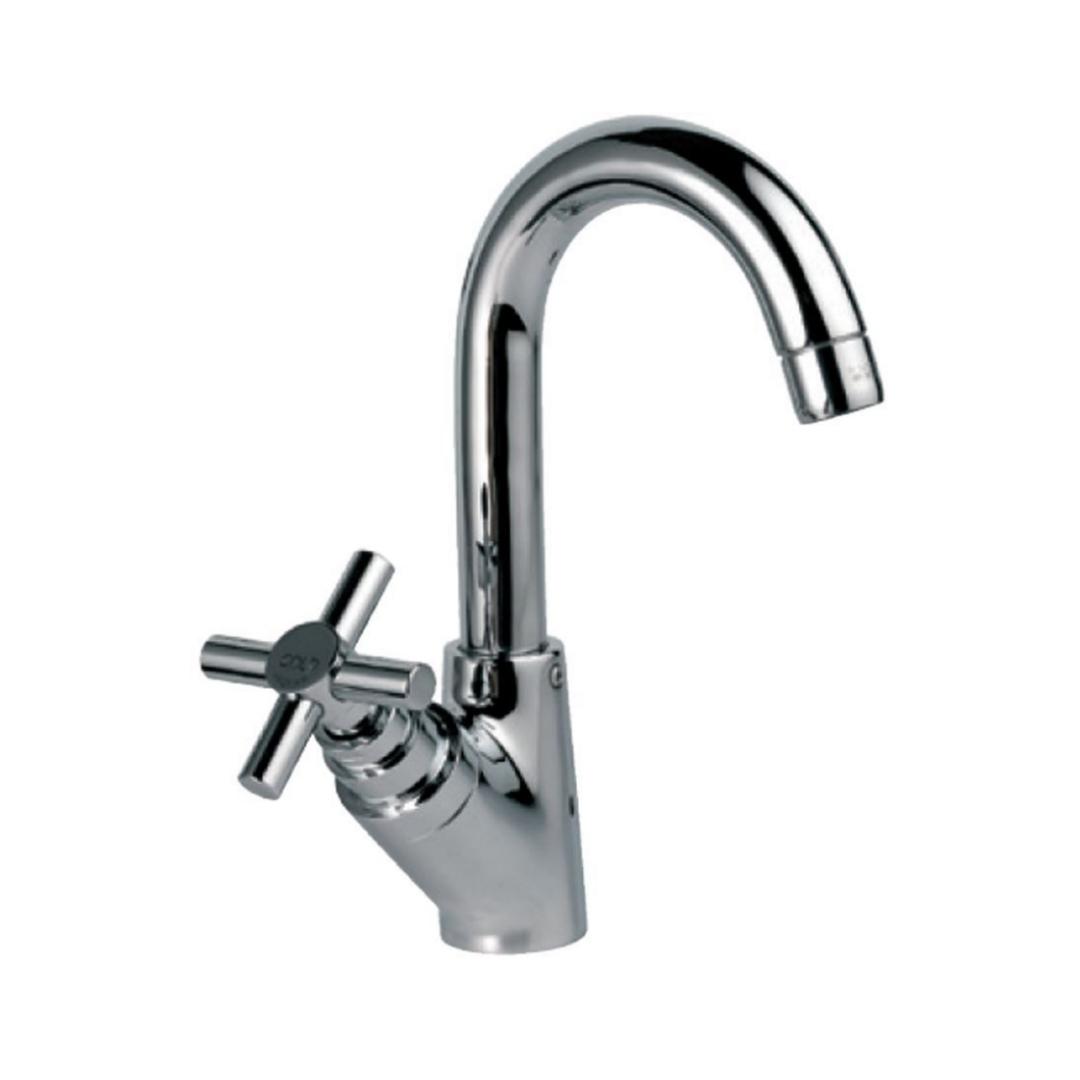 Jaquar Table Mounted Regular Kitchen Sink Tap Solo SOL-6359 with Swinging Spout in Chrome Finish
