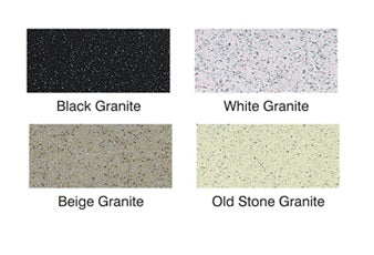 Nirali Quartz Sink Quartz Premium Range SPAZIO LV 1 ( 34 x 19.5 inches ) - White Granite