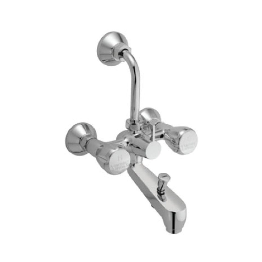 Essco 3 Way Wall Mixer Sumthing Special SQT-CHR-519KN - Chrome Finish