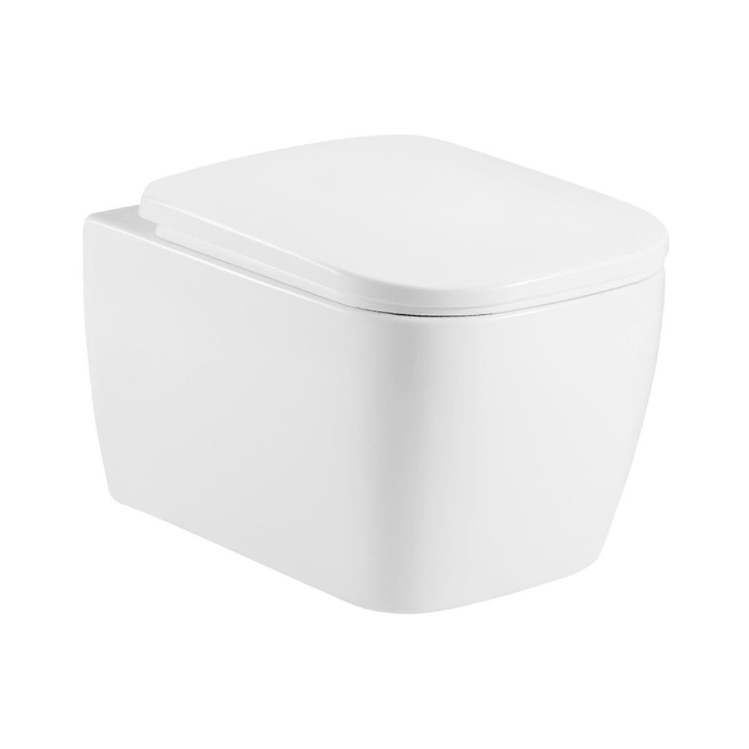 Hindware Wall Mounted White Closet WC Starc 92590 WHITE with P-Trap