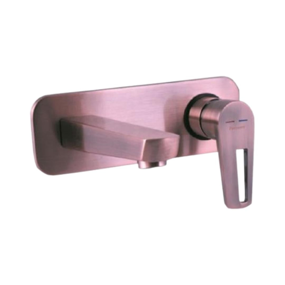 Parryware Wall Mounted Basin Mixer Nightlife T4956A6 - Red Copper