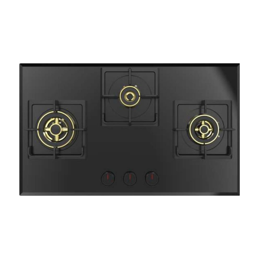 Carysil 75 cm 3 Burner Hob Tek Plus Series TEK PLUS 75 3