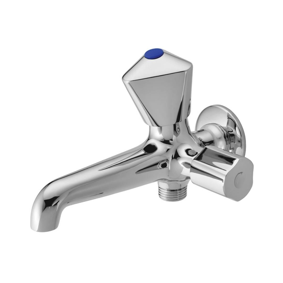 Essco WC Area 2 Way Bib Tap Tropical TQT-CHR-512A - Chrome
