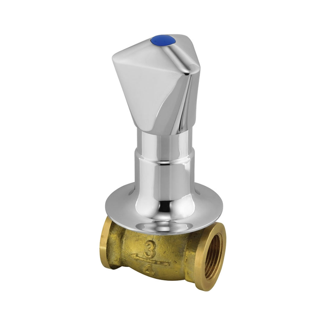 Essco Basin Area Stop Valve Tropical TQT-CHR-514A - Chrome