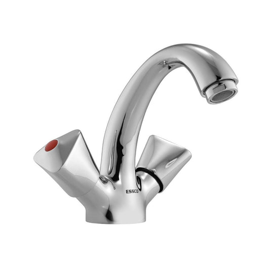 Essco Table Mounted Regular Basin Mixer Tropical TQT-CHR-516A - Chrome