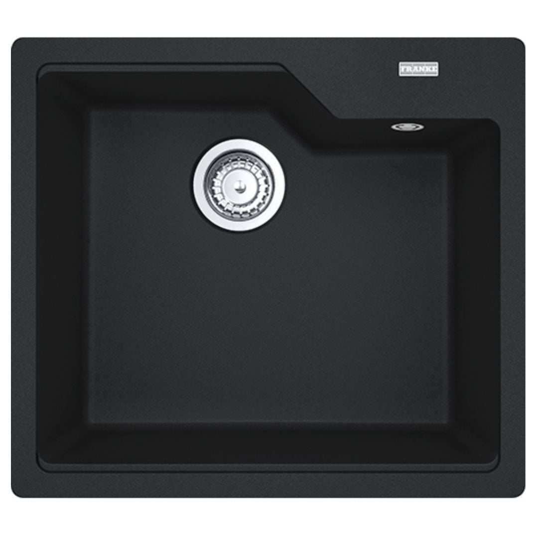Franke Fragnite Sink Urban Fragranite Series URBAN RANGE UBG 610 56 ( 22 x 19.5 inches )  -  Onyx