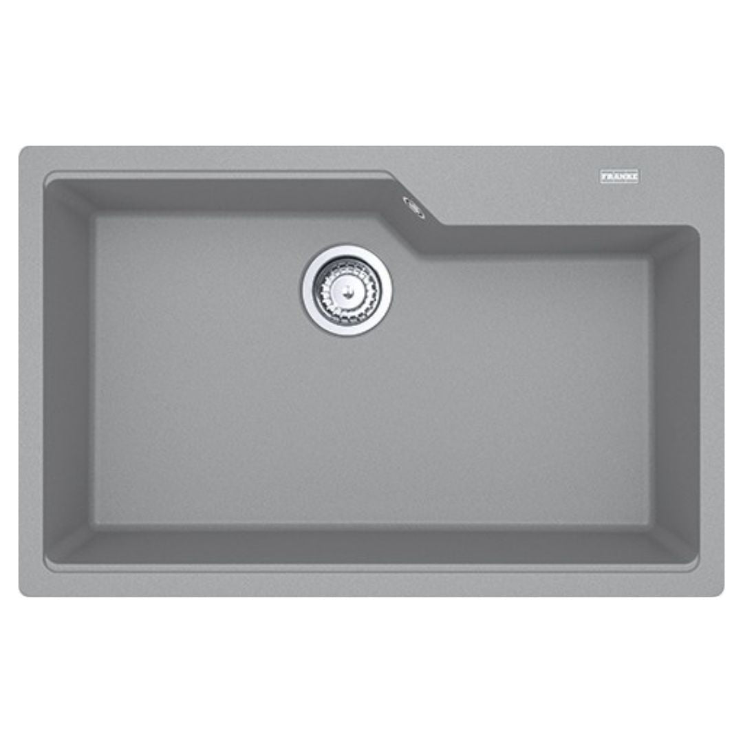 Franke Fragnite Sink Urban Fragranite Series URBAN RANGE UBG 610 210 78 ( 30.5 x 19.5 inches )  -  Stone Grey