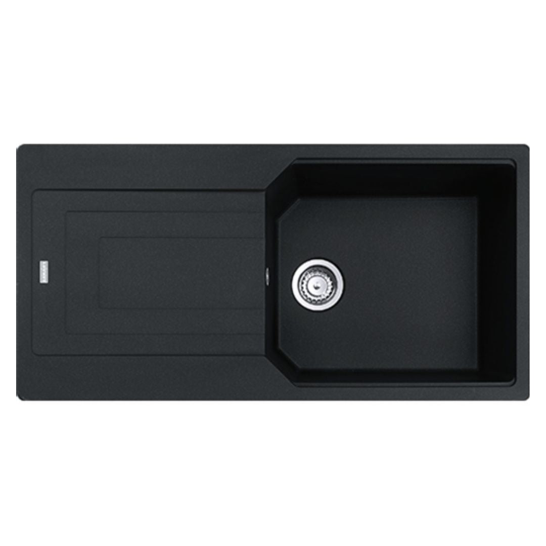 Franke Fragnite Sink Urban Fragranite Series URBAN RANGE UBG 611 211 100 ( 39 x 20 inches )  -  Onyx