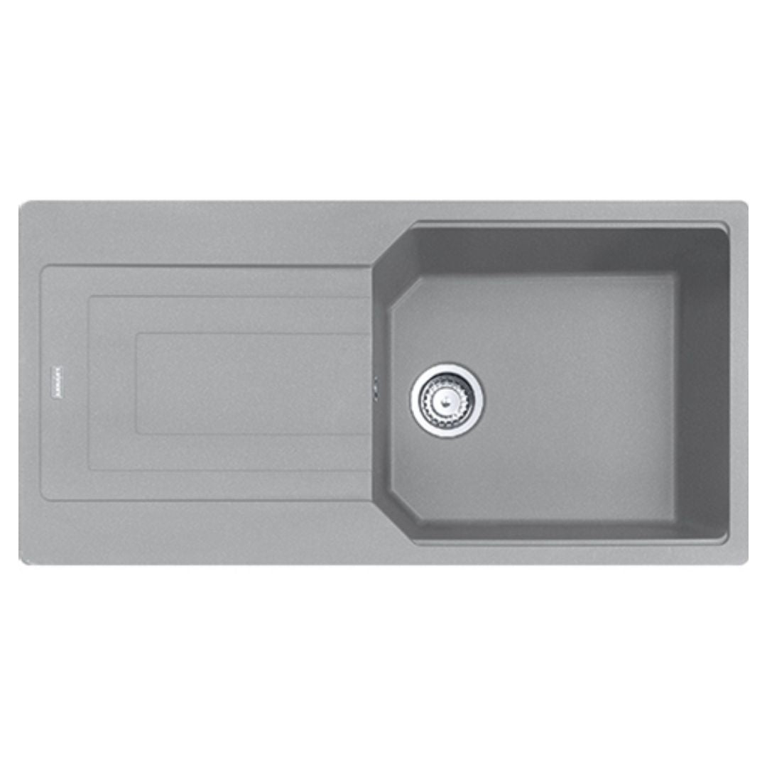 Franke Fragnite Sink Urban Fragranite Series URBAN RANGE UBG 611 211 100 ( 39 x 20 inches )  -  Stone Grey