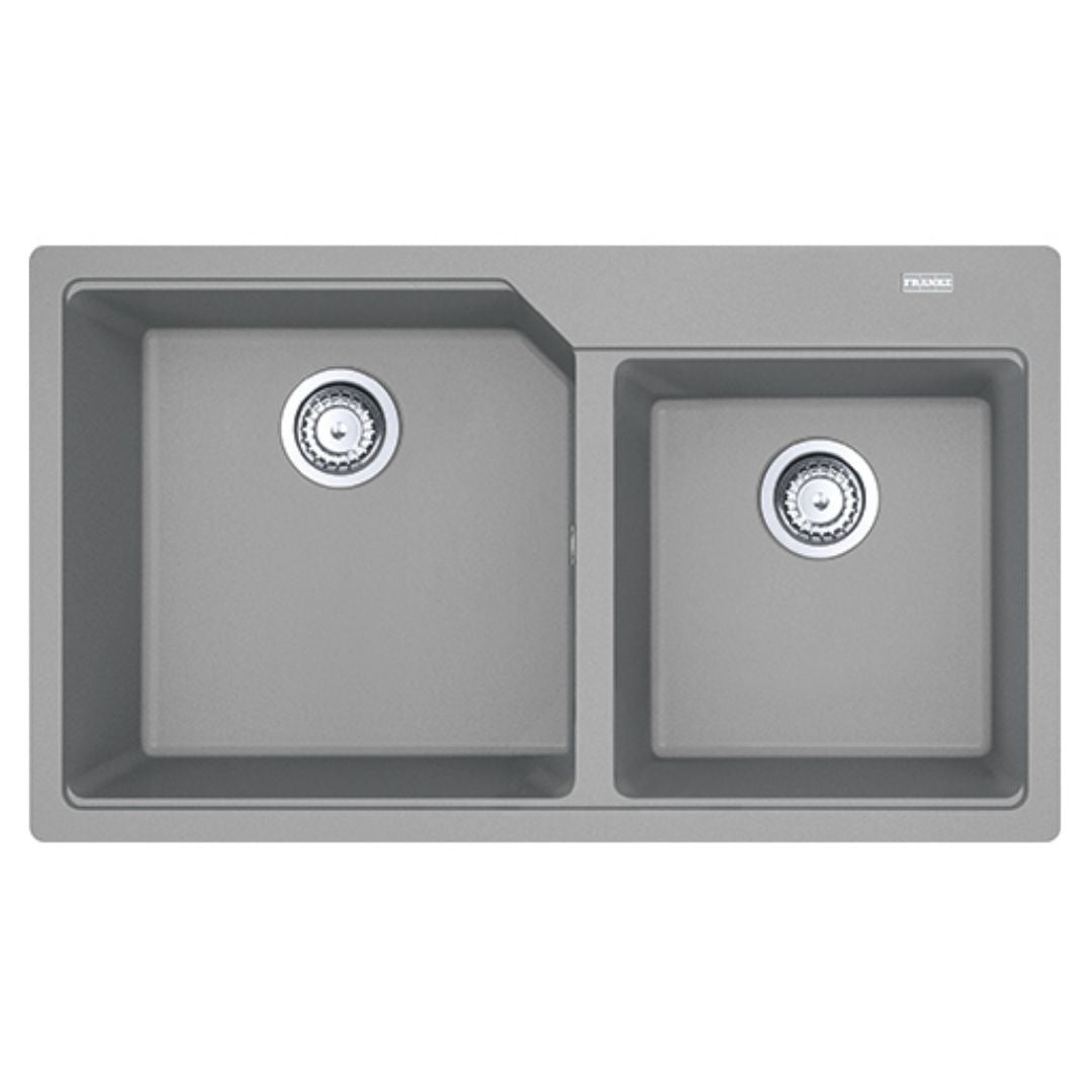 Franke Fragnite Sink Urban Fragranite Series URBAN RANGE UBG 620 86 ( 34 x 20 inches ) - Stone Grey
