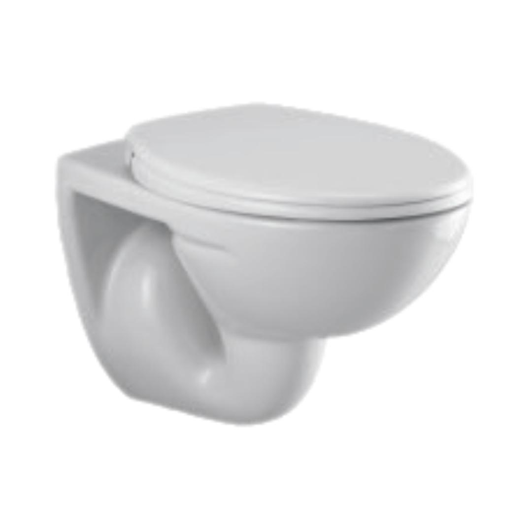 Parryware Wall Mounted White Closet WC Vallure VALLURE C023G with P-Trap