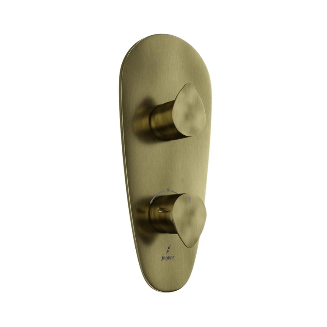 Jaquar 1 Way Thermostatic Diverter Vignette Prime VGP-ABR-81661 Normal Flow - Antique Bronze Finish