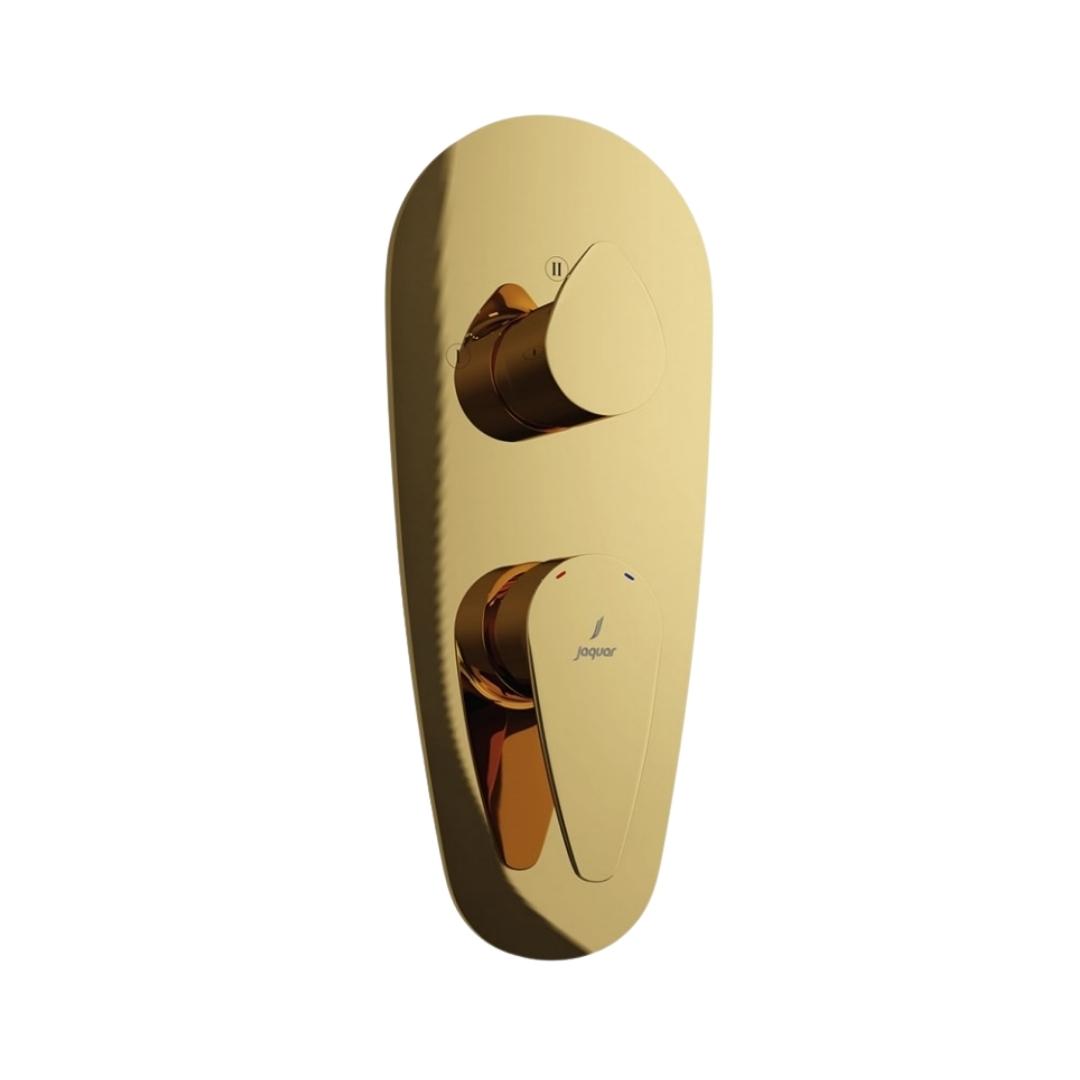Jaquar 3 Way Diverter Vignette Prime VGP-GLD-81783NK Normal Flow - Full Gold Finish