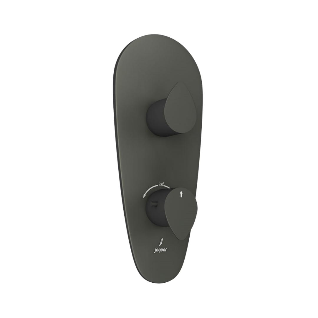 Jaquar 1 Way Thermostatic Diverter Vignette Prime VGP-GRF-81661 Normal Flow - Graphite Finish
