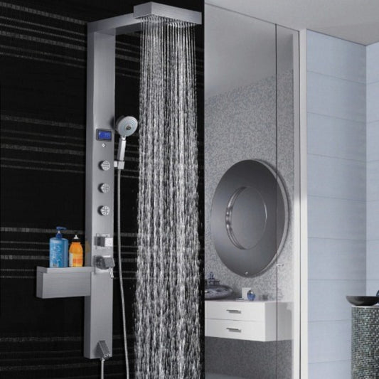 Colston 4 Way Shower Panel Victor - White