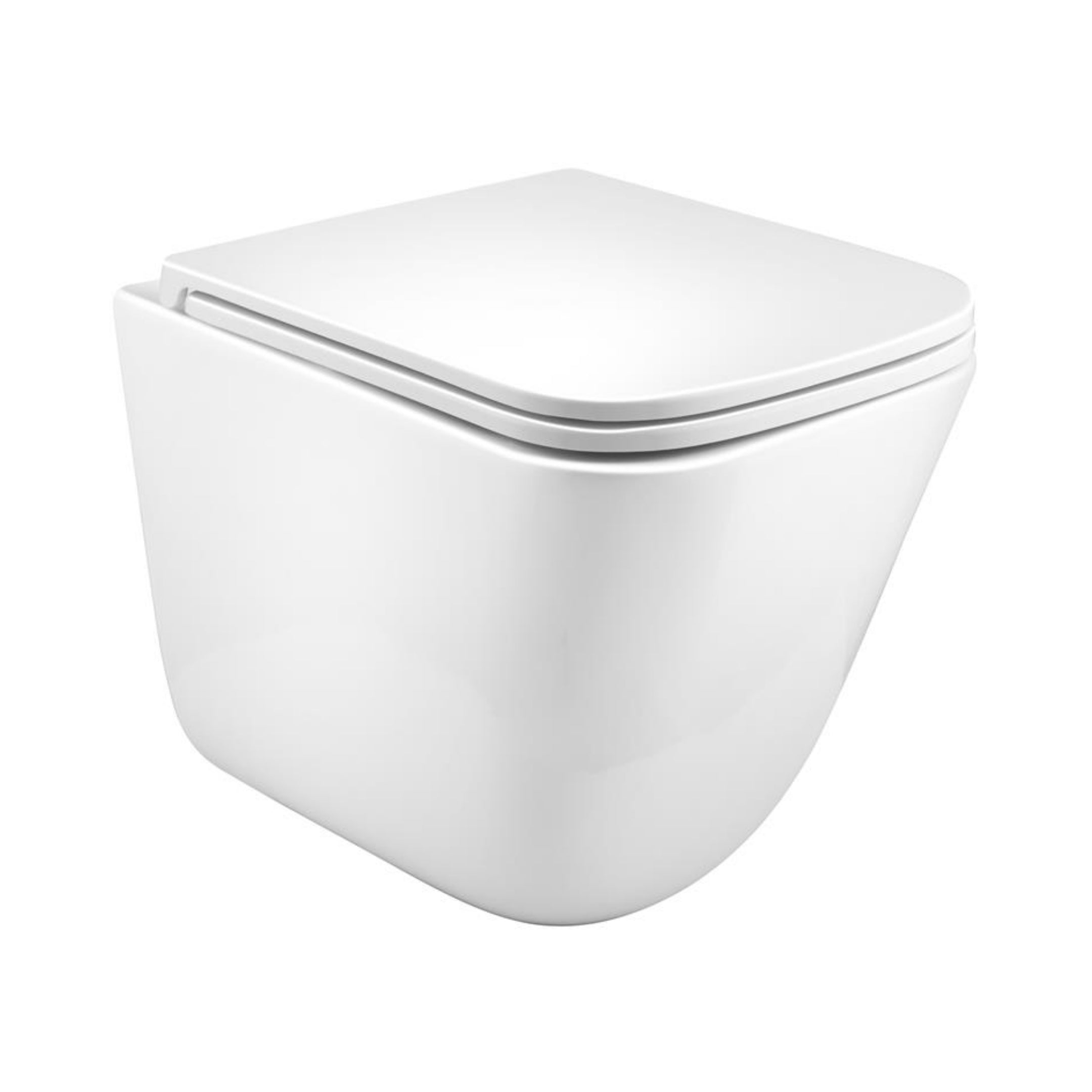 CQ 4+ 、CQT Parryware Wall Mounted White Closet WC Quattro Quattro C8674 with