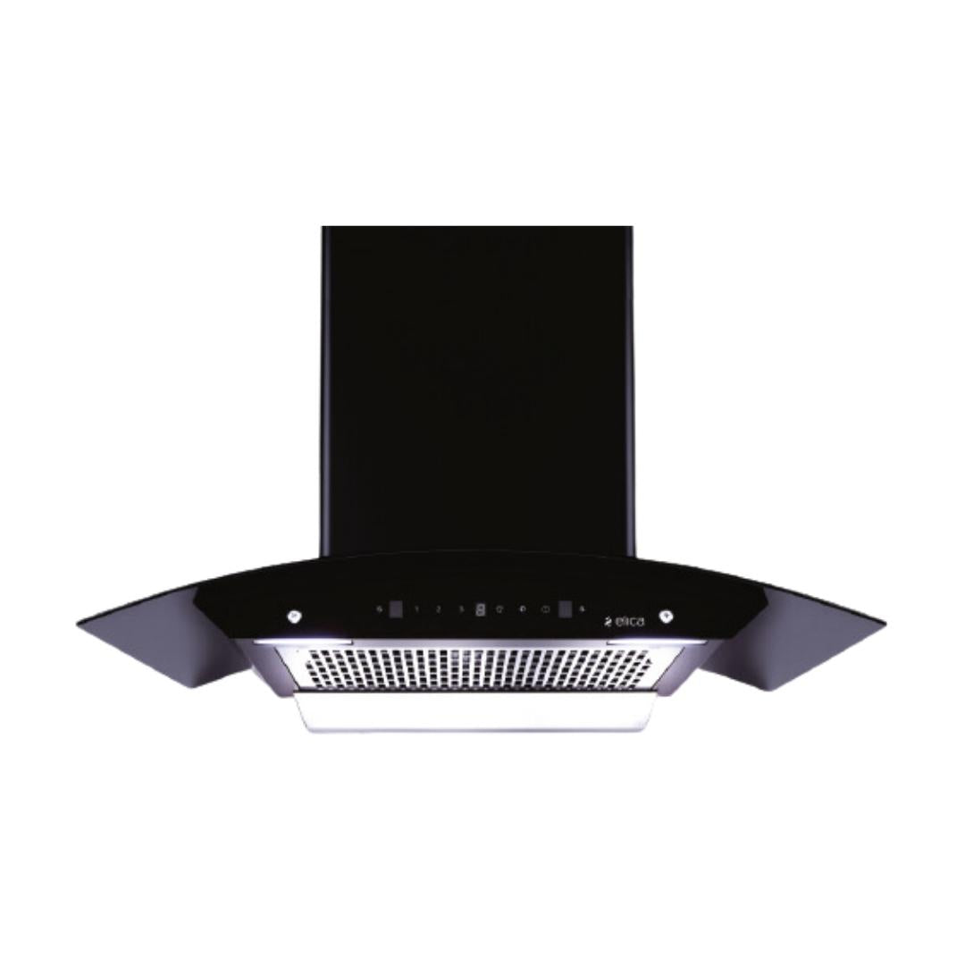 Elica 60 cm Wall Mounted Chimney Auto Sense Auto Sense WDFL 606 HAC LTW MS NERO