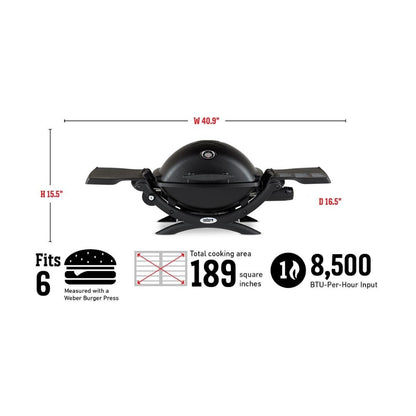 Weber Grill Q 1200 GAS GRILL 51010008