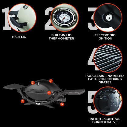 Weber Grill Q 2200 GAS GRILL 54010008 on - Main Image