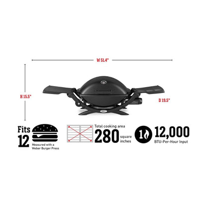 Weber Grill Q 2200 GAS GRILL 54010008