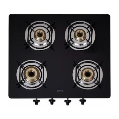 Elica 69 cm 4 Burner Cooktop DT SERIES 694 CT VETRO