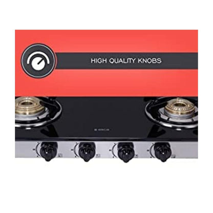 Elica 69 cm 4 Burner Cooktop DT SERIES 694 CT VETRO