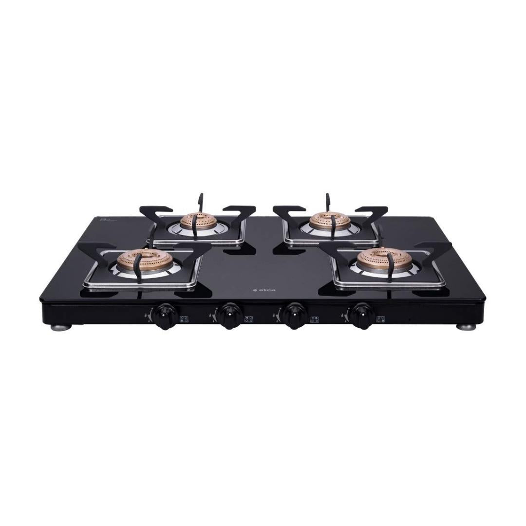 Elica 69 cm 4 Burner Cooktop SLIMLINE SPF 694 CT VETRO