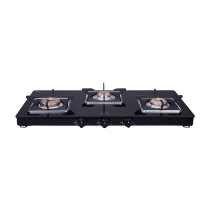Elica 77 cm 3 Burner Cooktop SLIMLINE SPF 773 CT VETRO