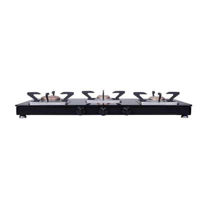 Elica 77 cm 3 Burner Cooktop SLIMLINE SPF 773 CT VETRO