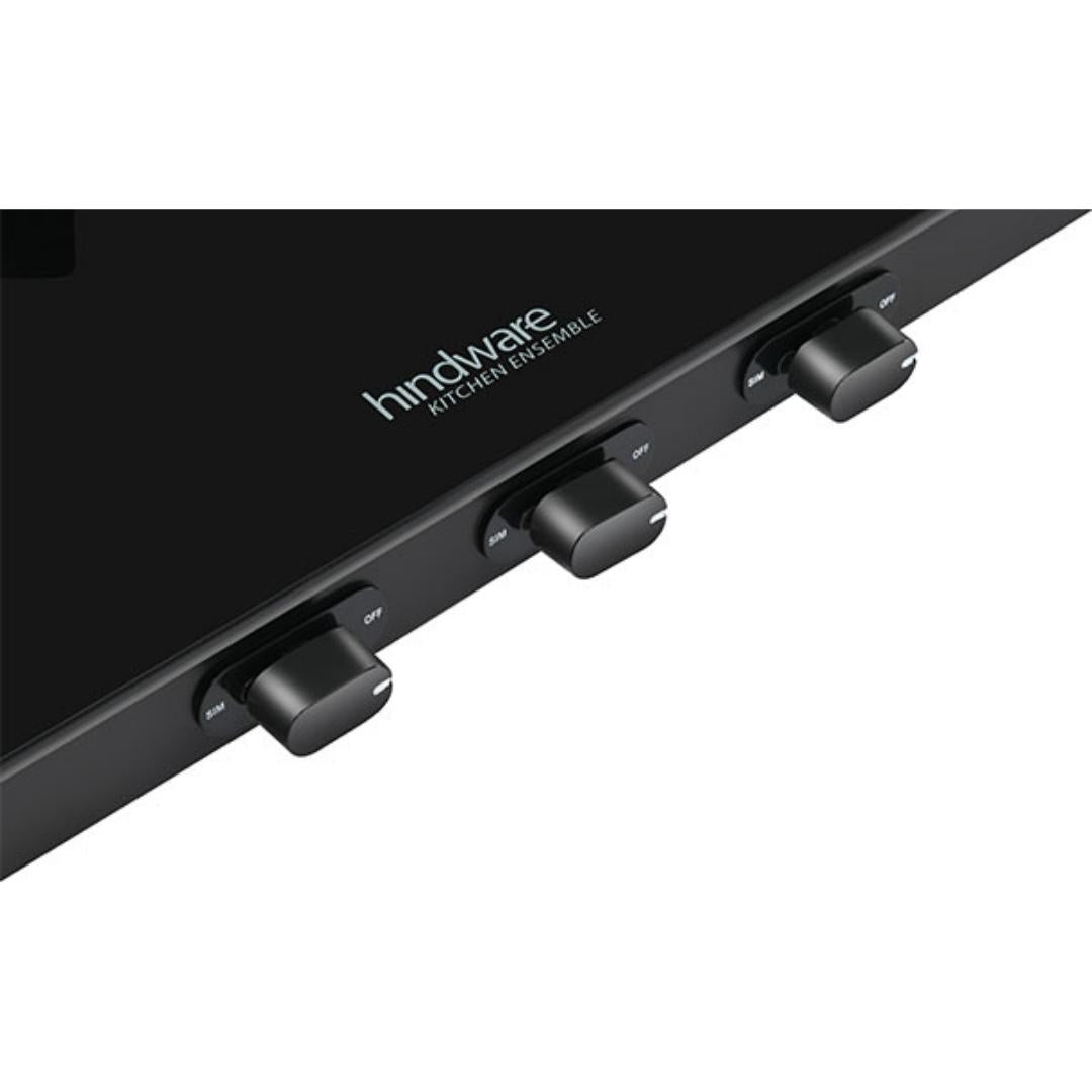 Hindware 77 cm 3 Burner Cooktop Alverio Series ALVERIO 3B