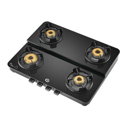 Hindware 63 cm 4 Burner Cooktop Alverio Dplx Series ALVERIO 4B DPLX