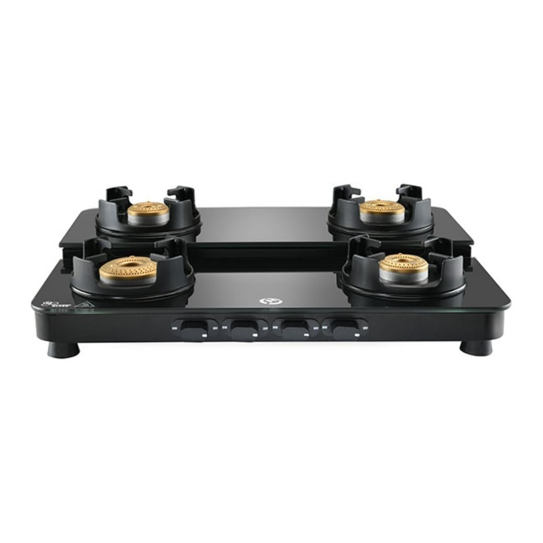 Hindware 63 cm 4 Burner Cooktop Alverio Dplx Series ALVERIO 4B DPLX