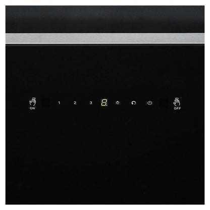 Faber 60 cm Wall Mounted Chimney Filterless Series APEX FLHC SC BK 60