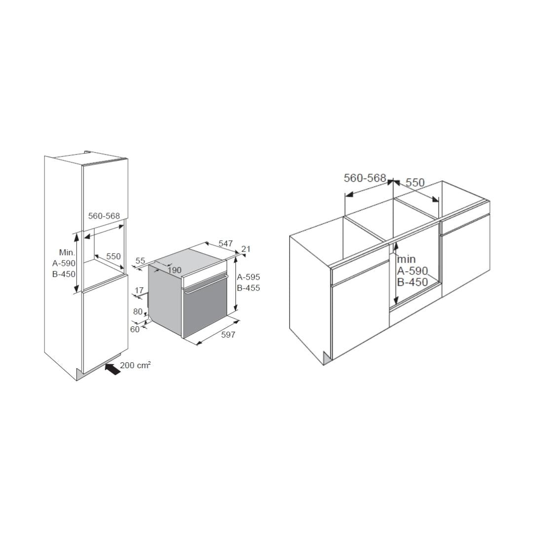 Asko Built-In Combo Oven OCM8478G